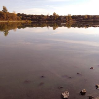 Panorámica del embalse de Los Arroyos