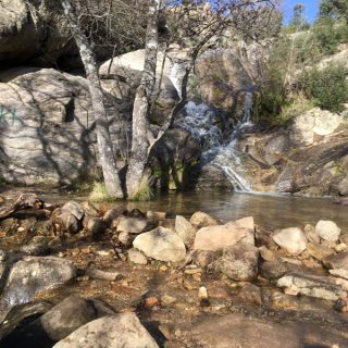 Pocita de la cascada del Covacho.