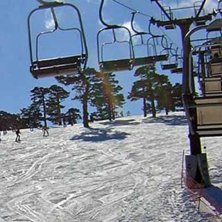 Pista de El Escaparate y telesilla