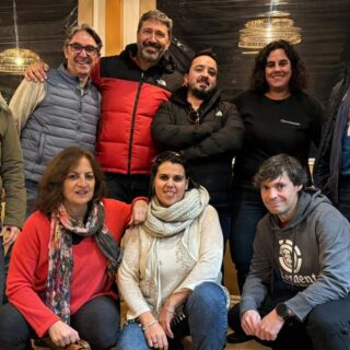 Organizadores de la WordCamp Torrelodones 2024 y miembros de la Meetup torresana